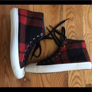 🍁Coach emerald wool high tops 🍁